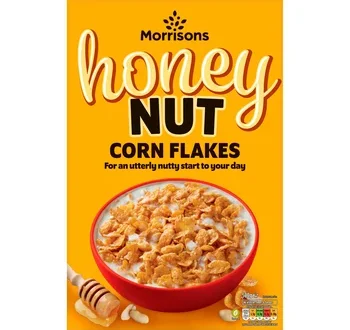 Morrisons Honey Nut Cornflakes. 500g | Nice Price Mallorca
