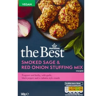 Morrisons Smoked Sage & Red Onion Stuffing 140g | Nice Price Mallorca