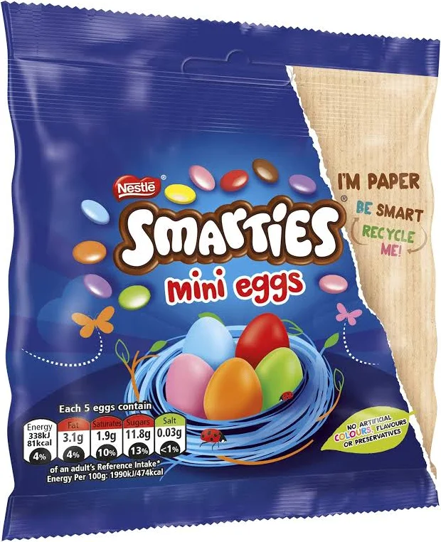 Smarties Milk Chocolate Mini Eggs Sharing Bag | Nice Price Mallorca